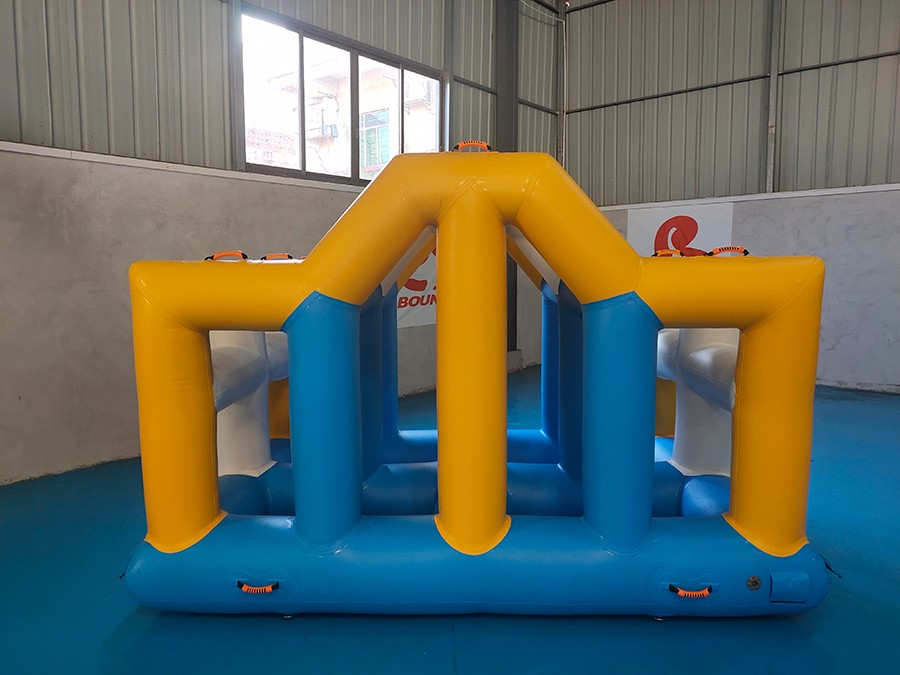 Bouncia floating giant inflatable water slide manufacturer for outdoors-2